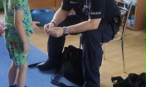Bezpieczny Przedszkolak- Spotkanie z policjantem - Zdjęcie 126
