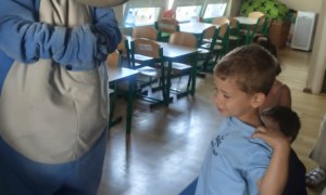 Bezpieczny Przedszkolak- Spotkanie z policjantem - Zdjęcie 128