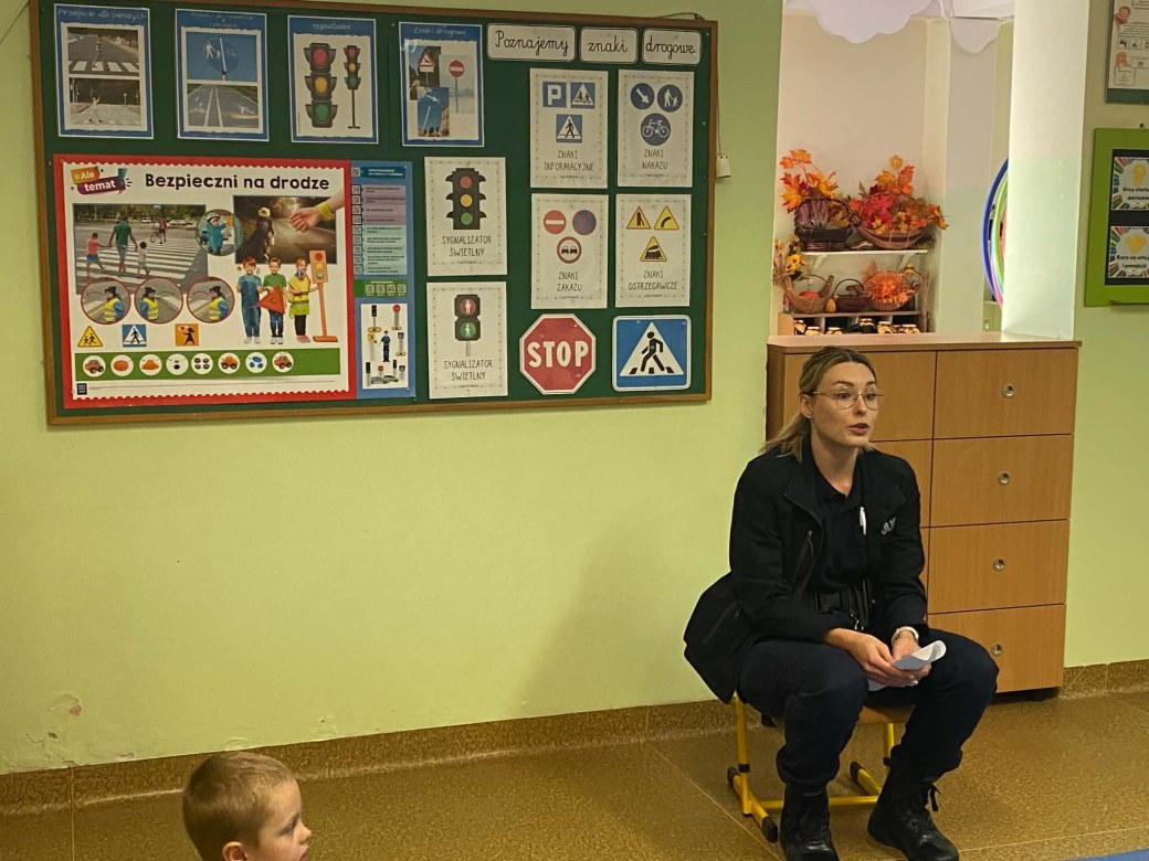 Spotkanie z Panią Policjantką - Zdjęcie 22