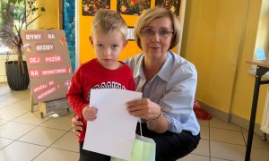 Konkurs na najśmieszniejszą dynię - wręczenie dyplomów - Zdjęcie 4